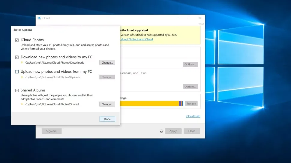شرح iCloud لنقل الصور من الآيفون للكمبيوتر