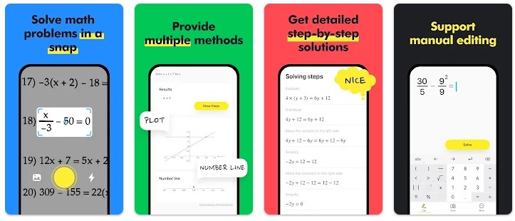 برامج حل مسائل الرياضيات مع توضيح خطوات الحل لكل مسألة