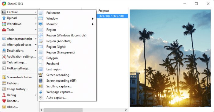برنامج تصوير الشاشة فيديو للكمبيوتر HD
