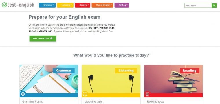أفضل موقع اختبار تحديد مستوى اللغة الإنجليزية