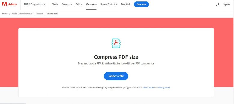 Adobe PDF Compressor
