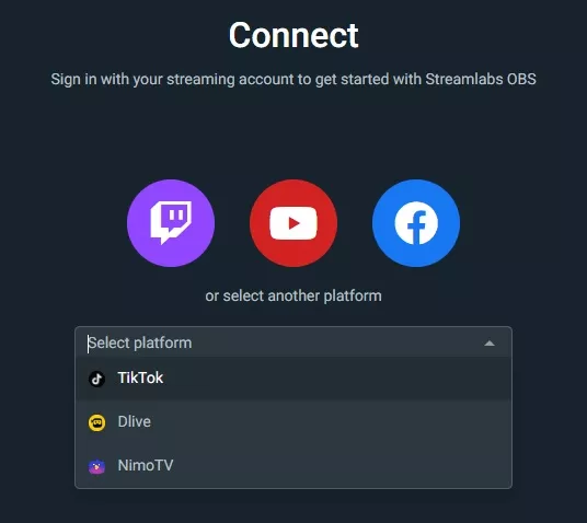 البث المباشر على تيك توك باستخدام Streamlab